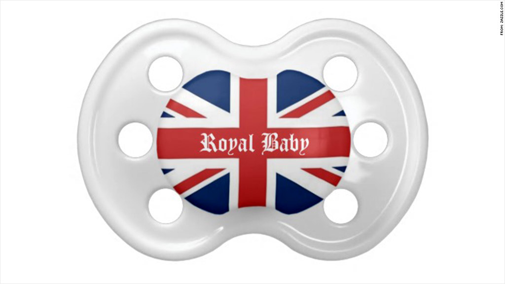 royal baby pacifier zazzle