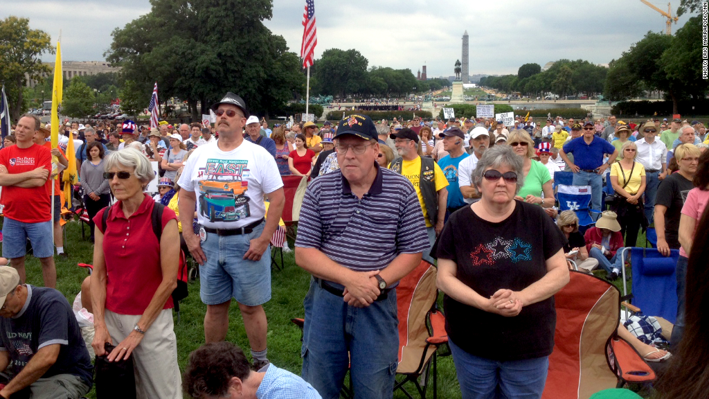 tea party rally irs 