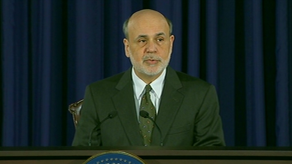 Bernanke on stimulus in 90 seconds