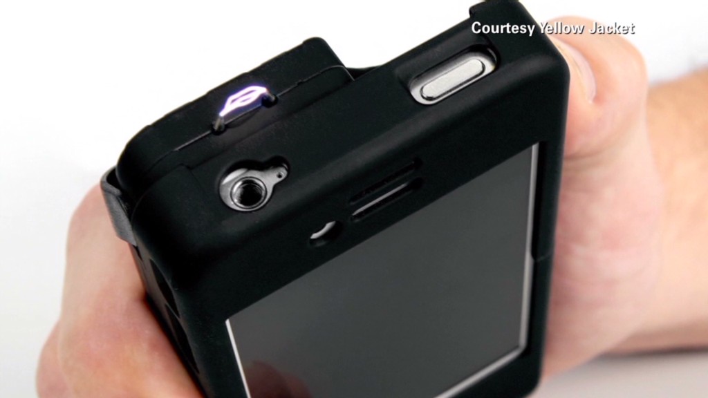 iPhone case doubles as stun gun