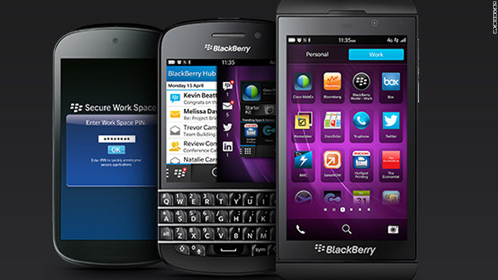 blackberry secure ios android