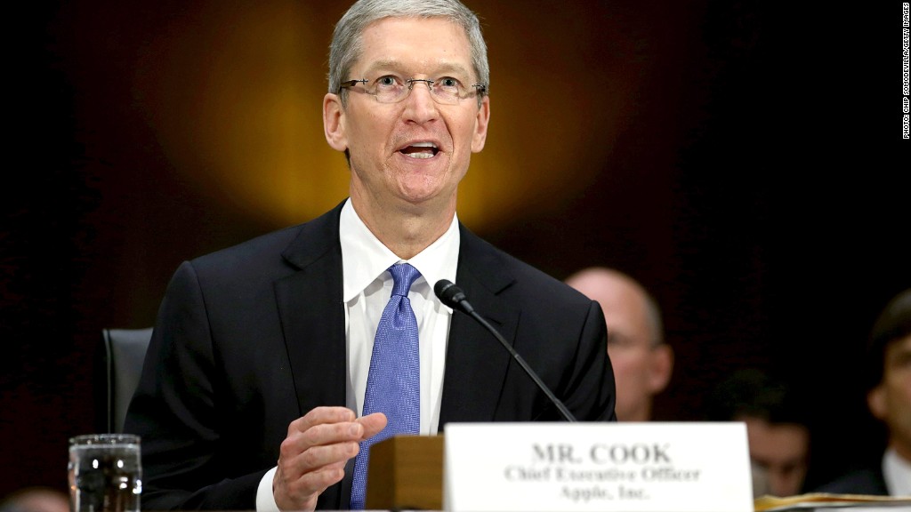 tim cook senate