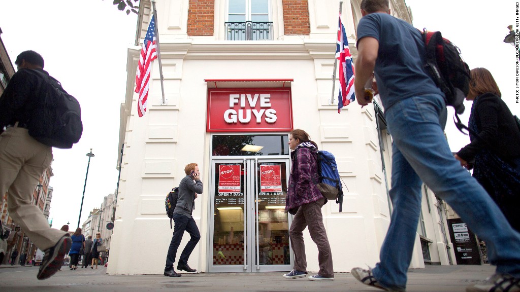 five guys london