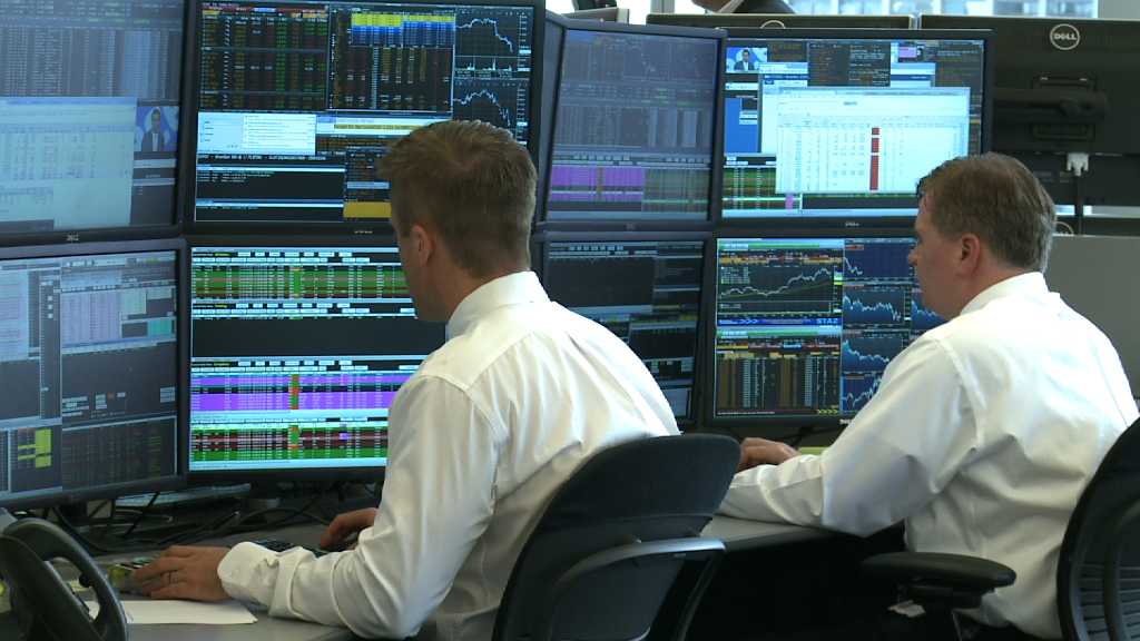 Watch high-speed trading in action