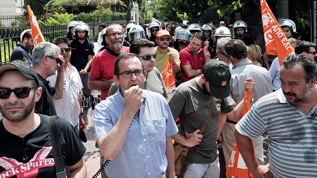 greece protests