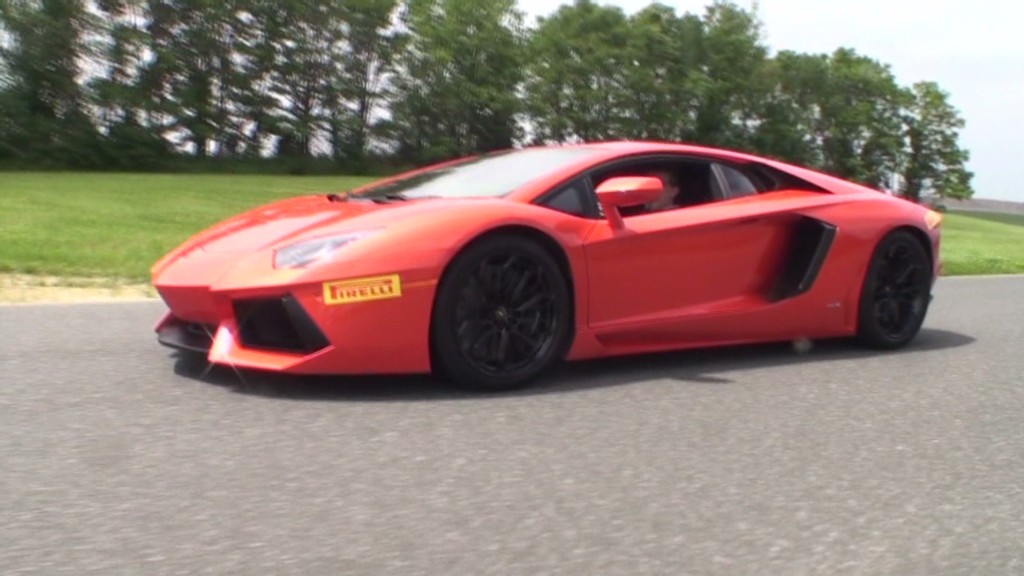 The right way to drive a Lamborghini