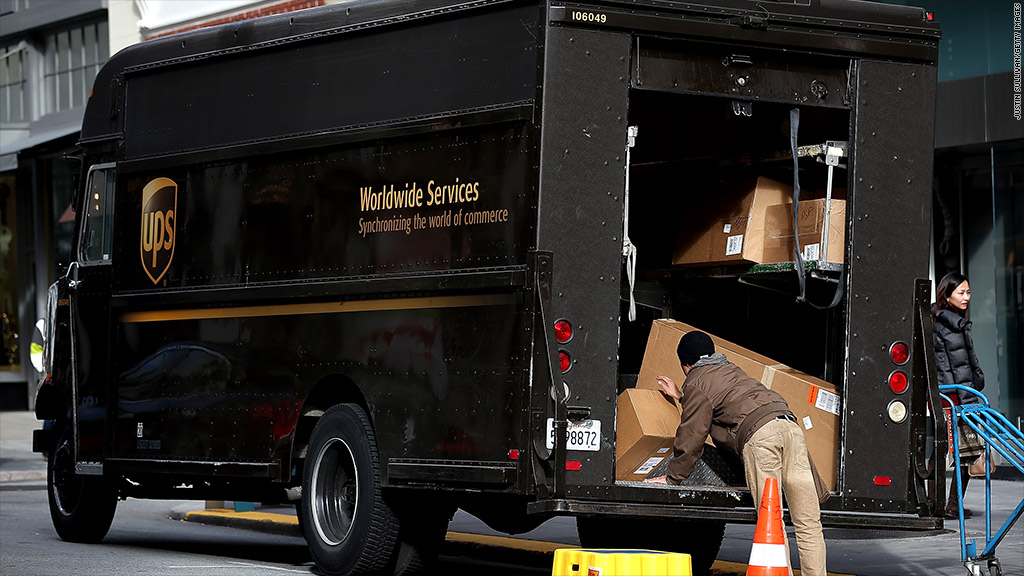 ups lowers guidance