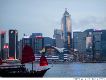 most expensive places expats hong kong