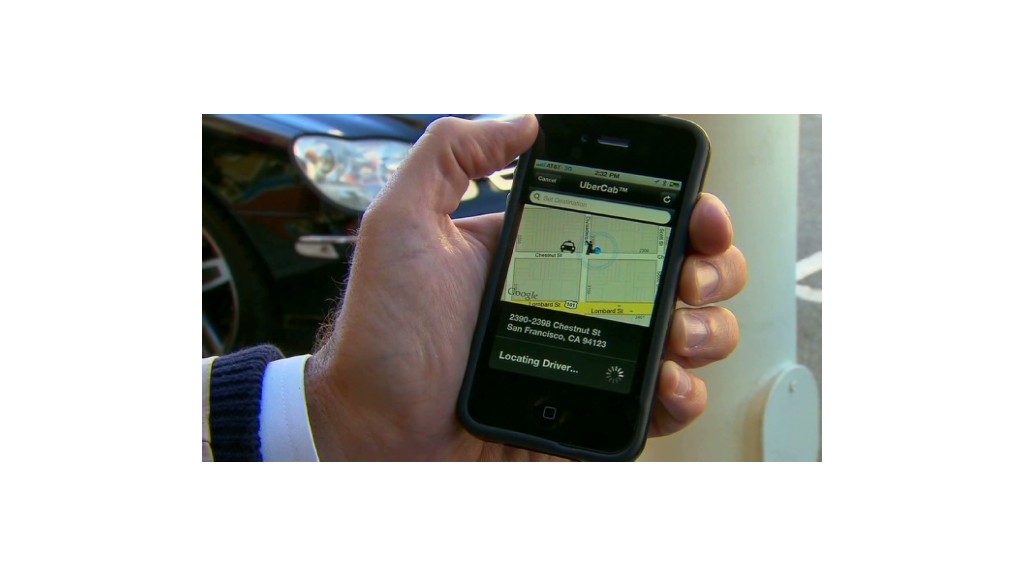 Your private driver via smartphone app