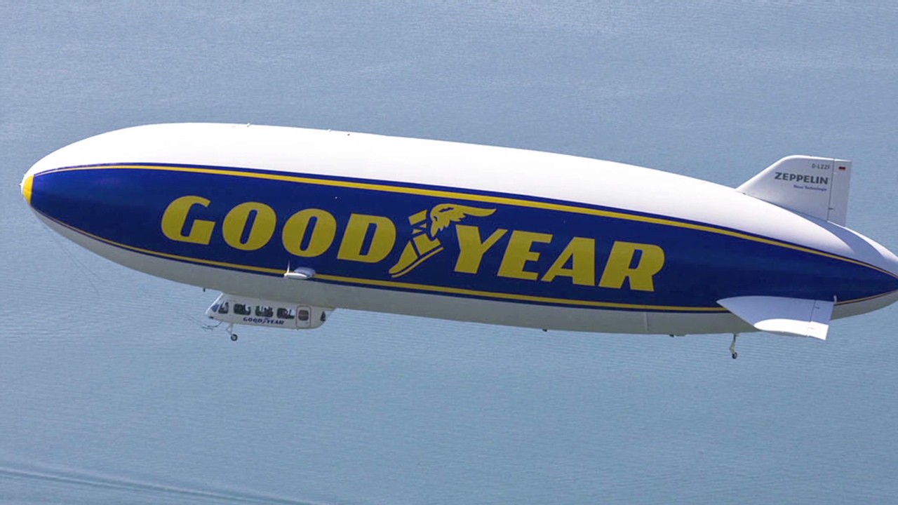 First look Goodyear's new blimp Video Technology