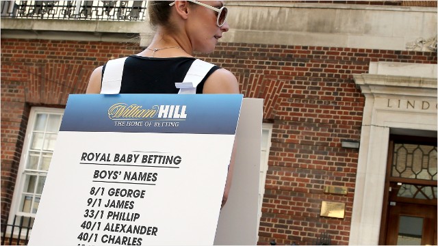 Royal baby name betting ladbrokes bookmaker a better place song