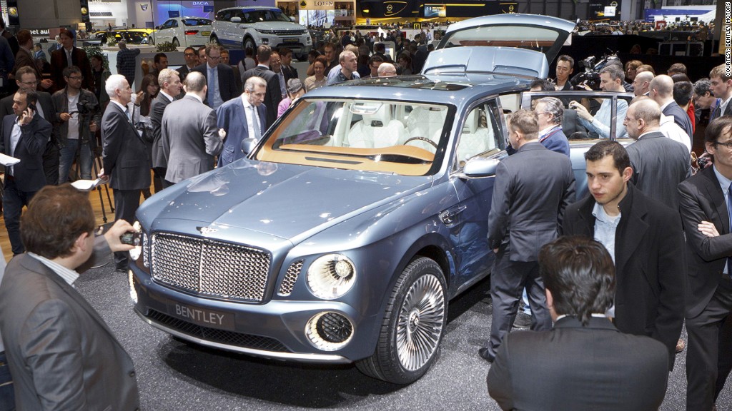 bentley suv