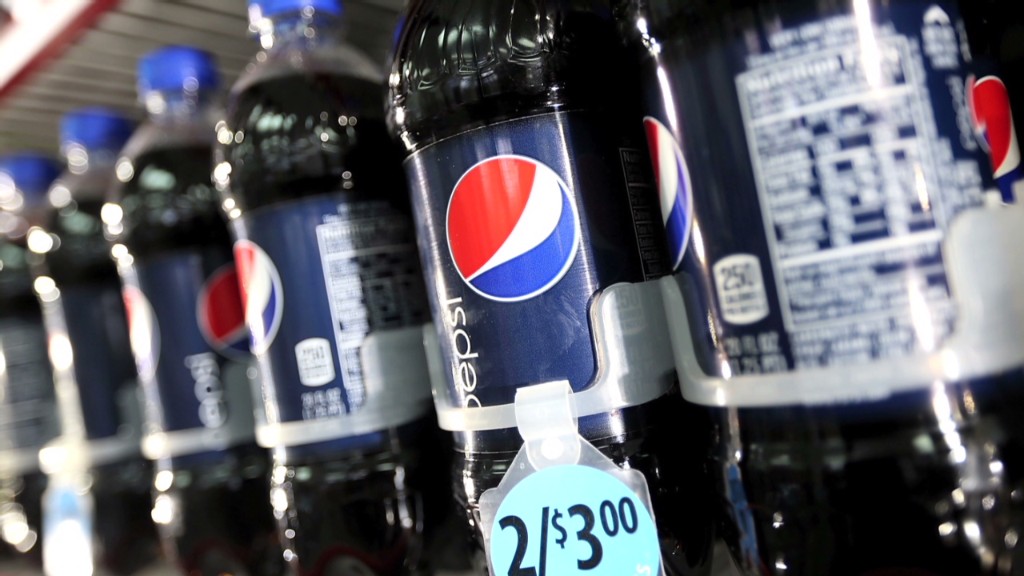 Pepsi pops, but soda sales sag