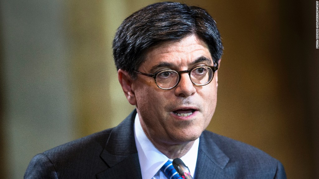 treasury secretary jack lew