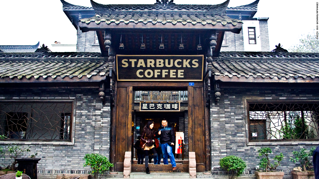 starbucks china surge 