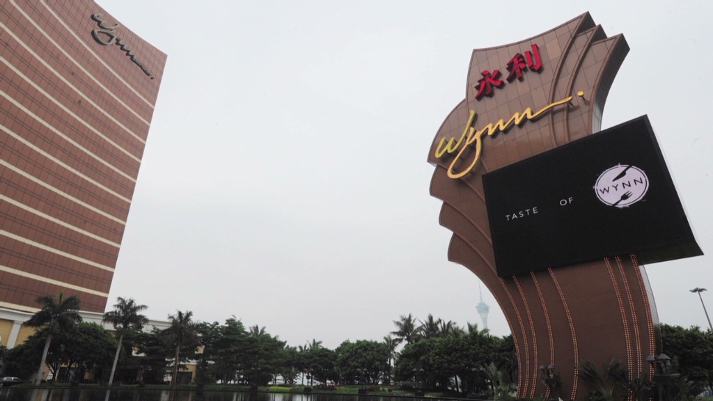 Wynn craps out in China