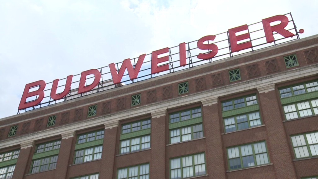 Inside Budweiser's largest brewery
