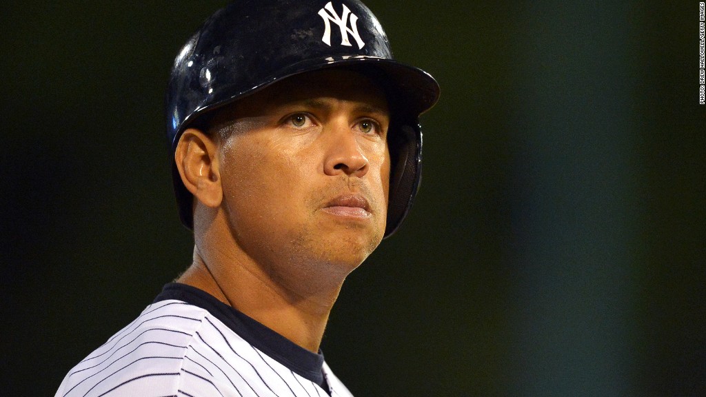 alex rodriguez money suspension