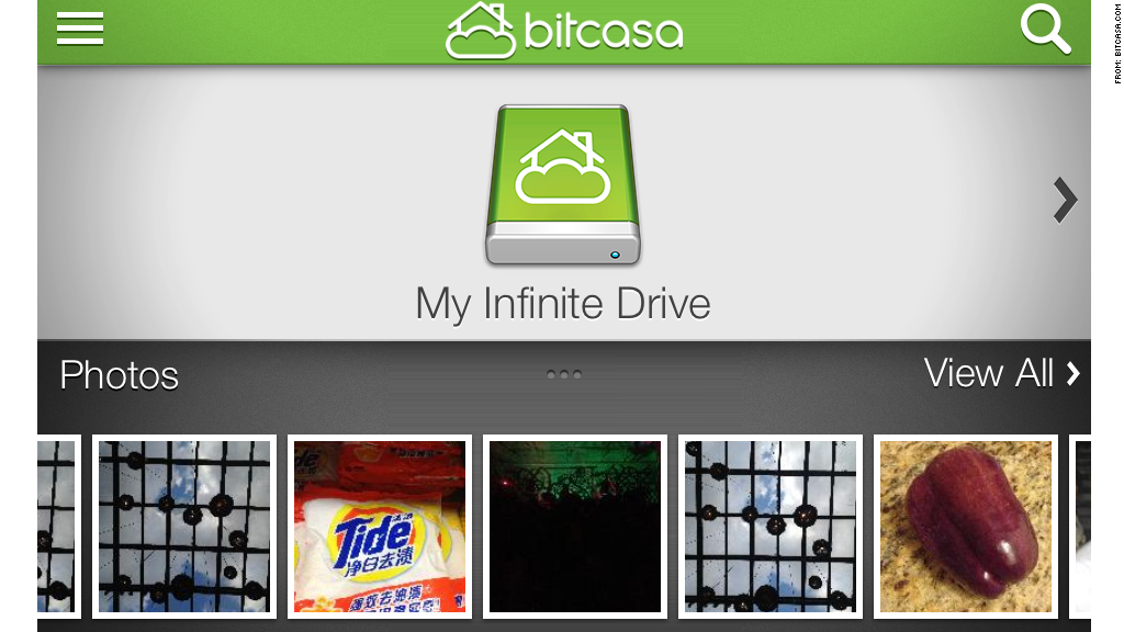 bitcasa cloud app
