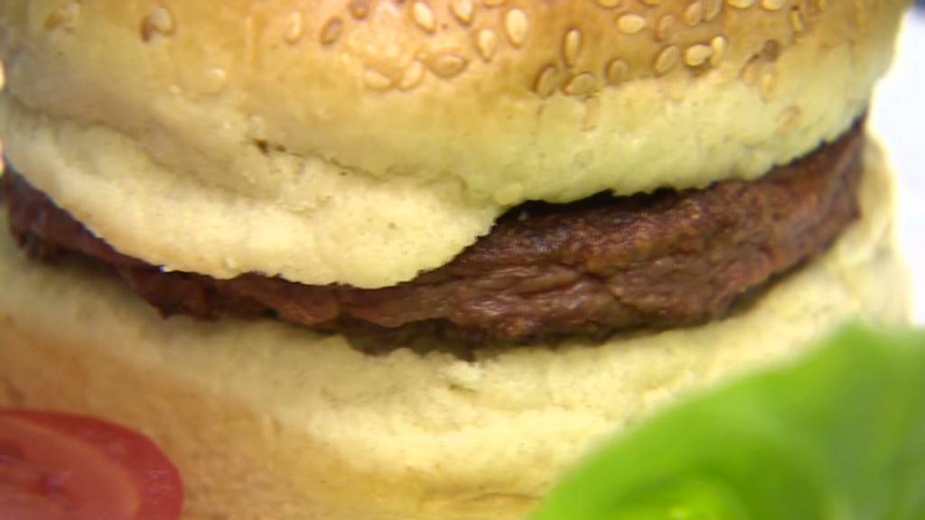 World's first burger made from stem cells
