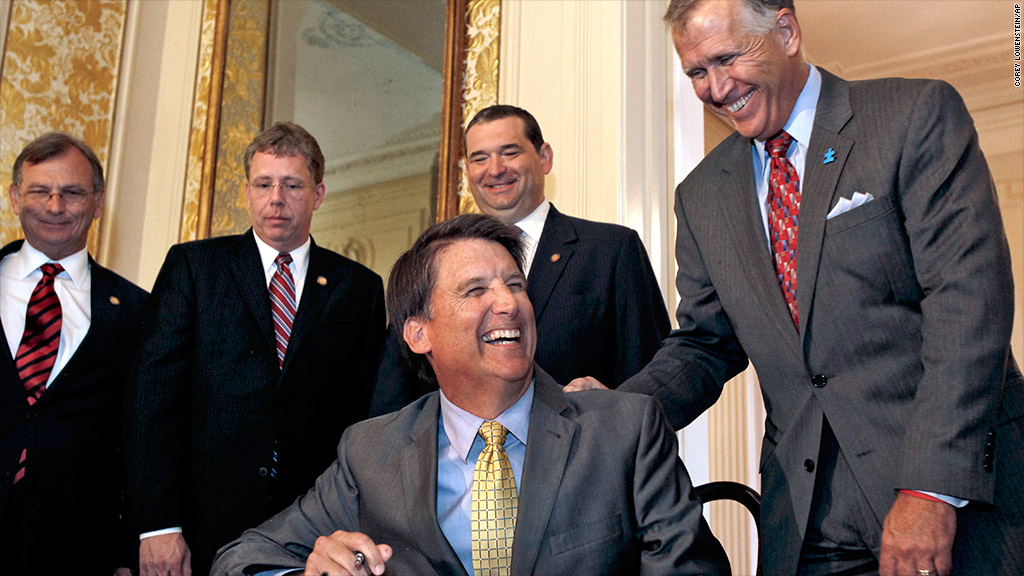 north carolina gov signs bill