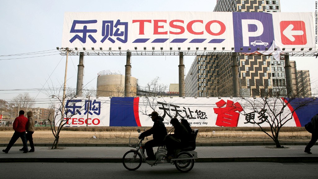 tesco china