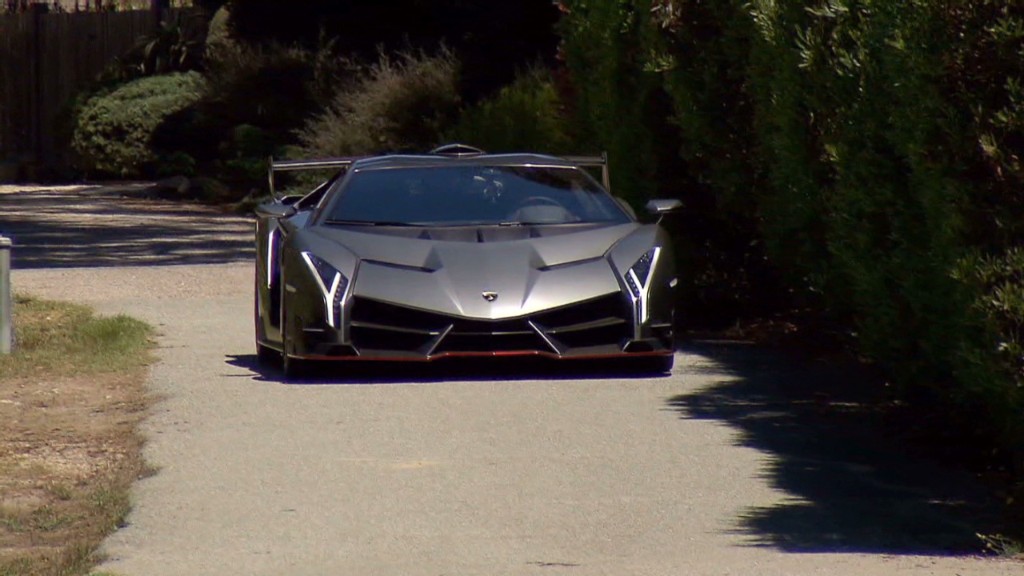 Driving an ultra rare $4m Lamborghini