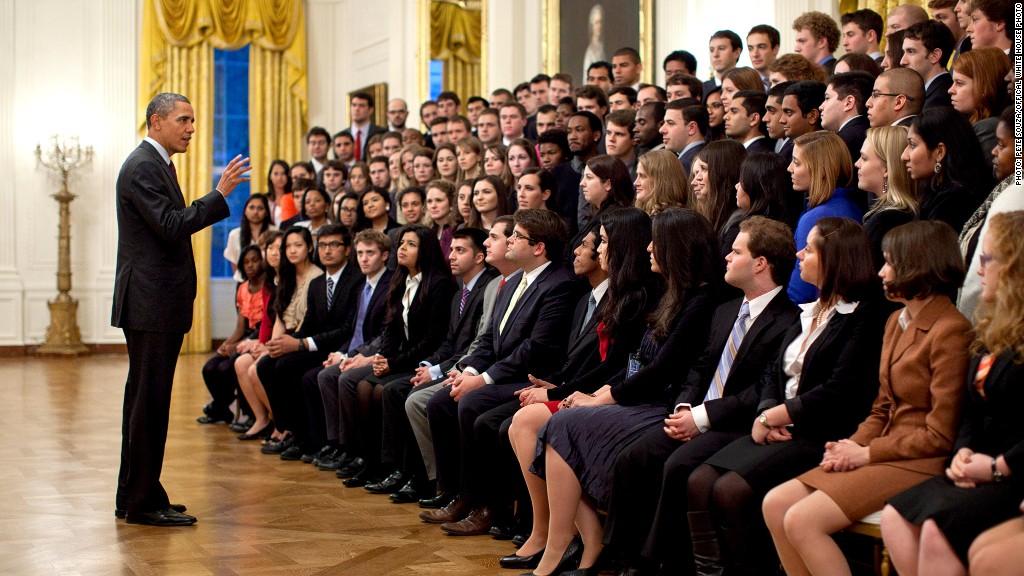 white house interns