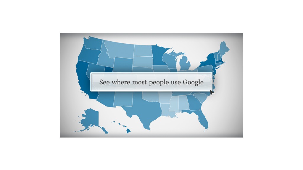 where most people use google