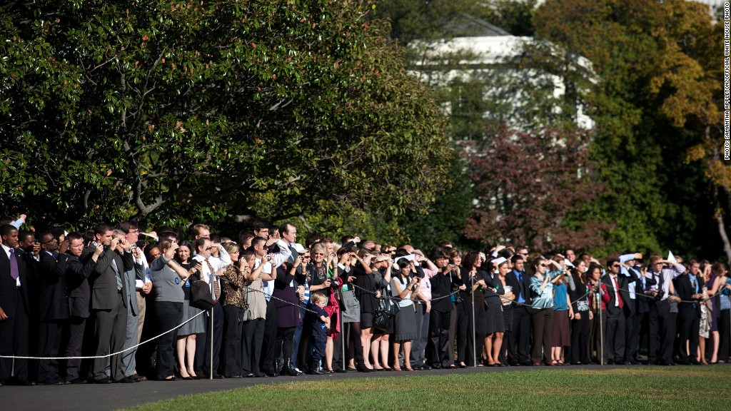 white house interns staff