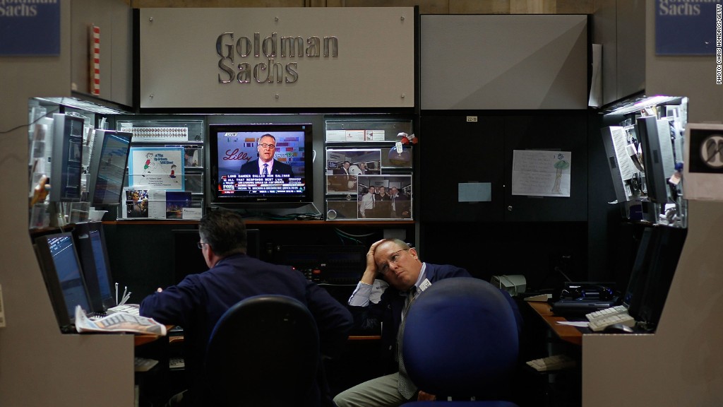 goldman sachs trading glitch
