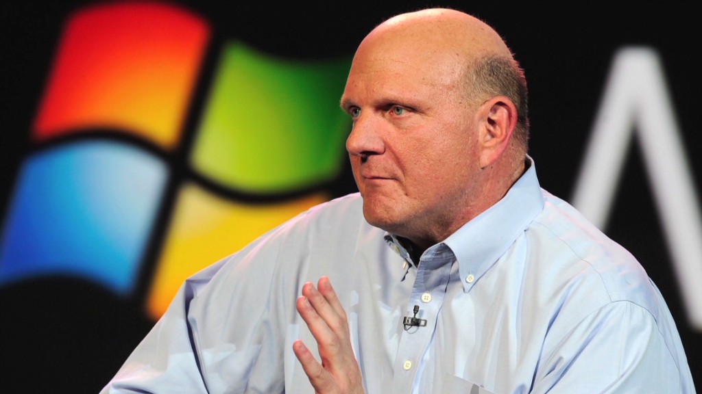 Investors dance as Steve Ballmer exits