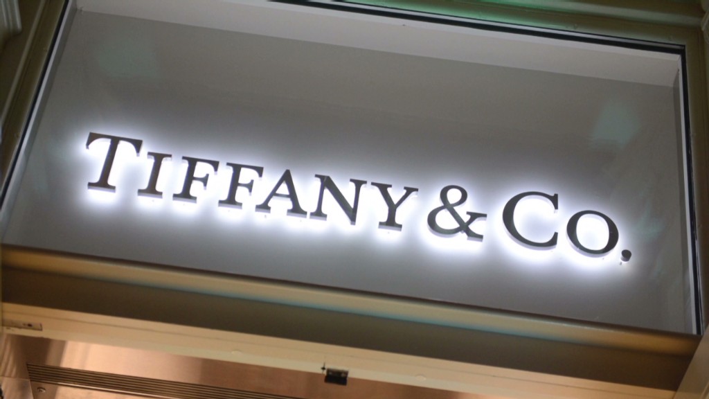 Tiffany at all-time high. Thanks, China!