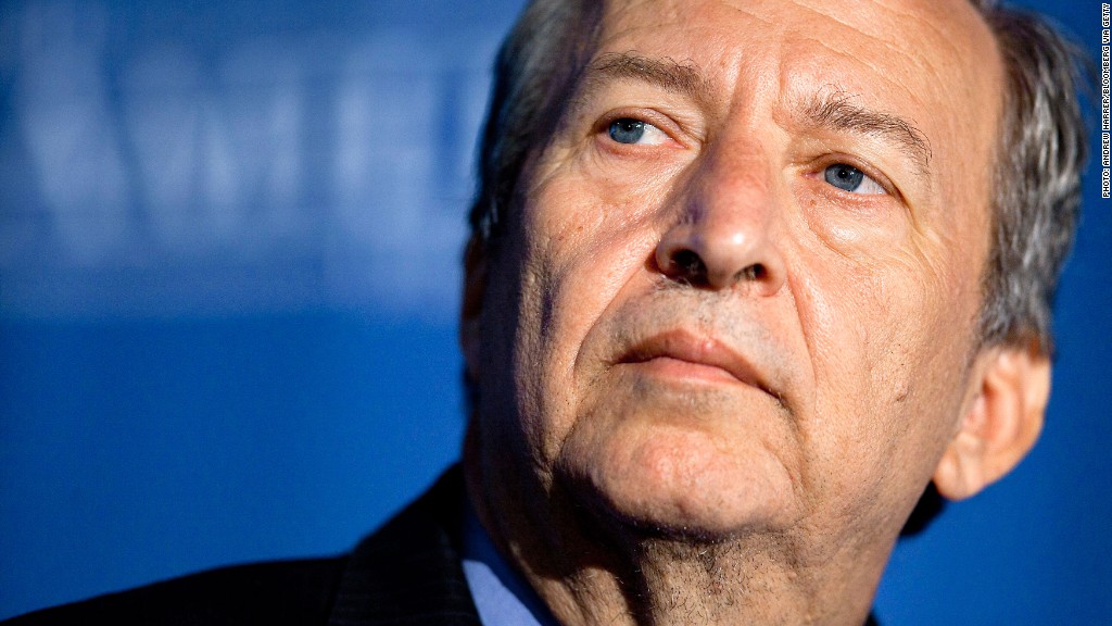 larry summers announcement 