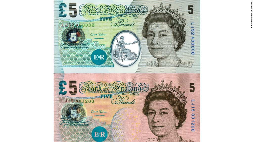 Bank of England mulls switch to plastic banknotes