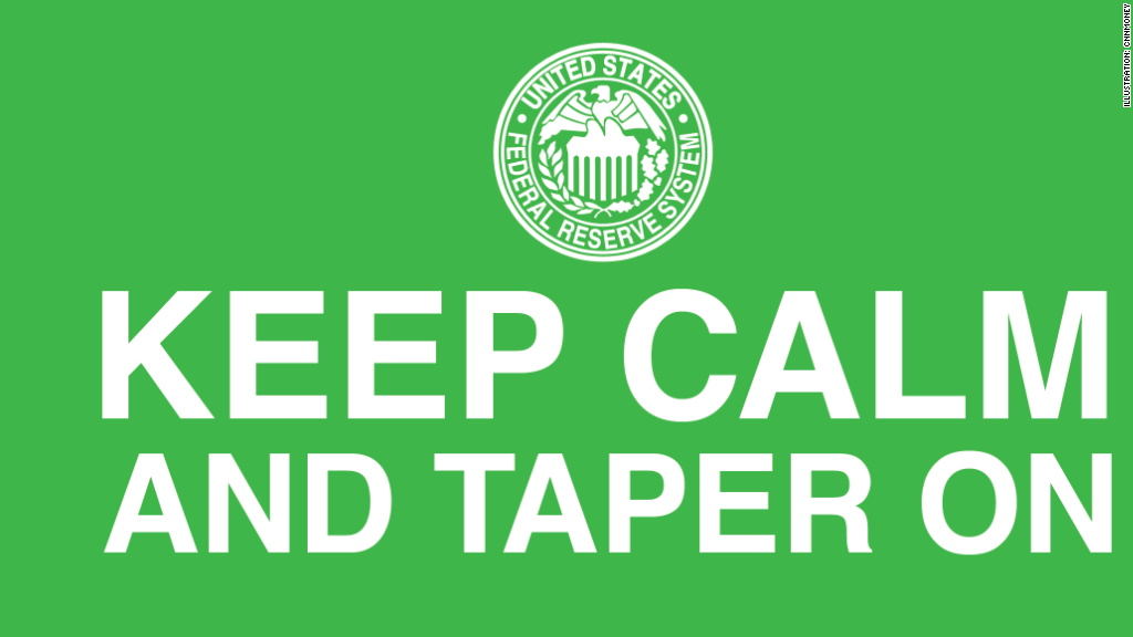 keep calm and taper on