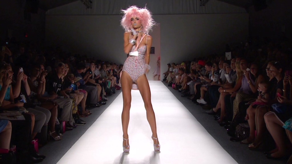 Betsey Johnson still owning the runway