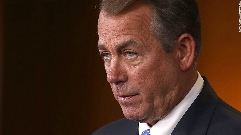 john boehner defund obamacare