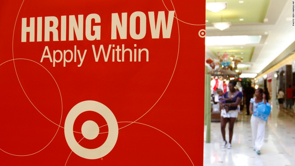 target stores holiday hiring