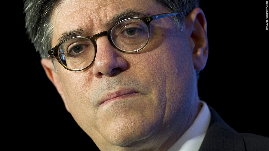 jack lew unhappy