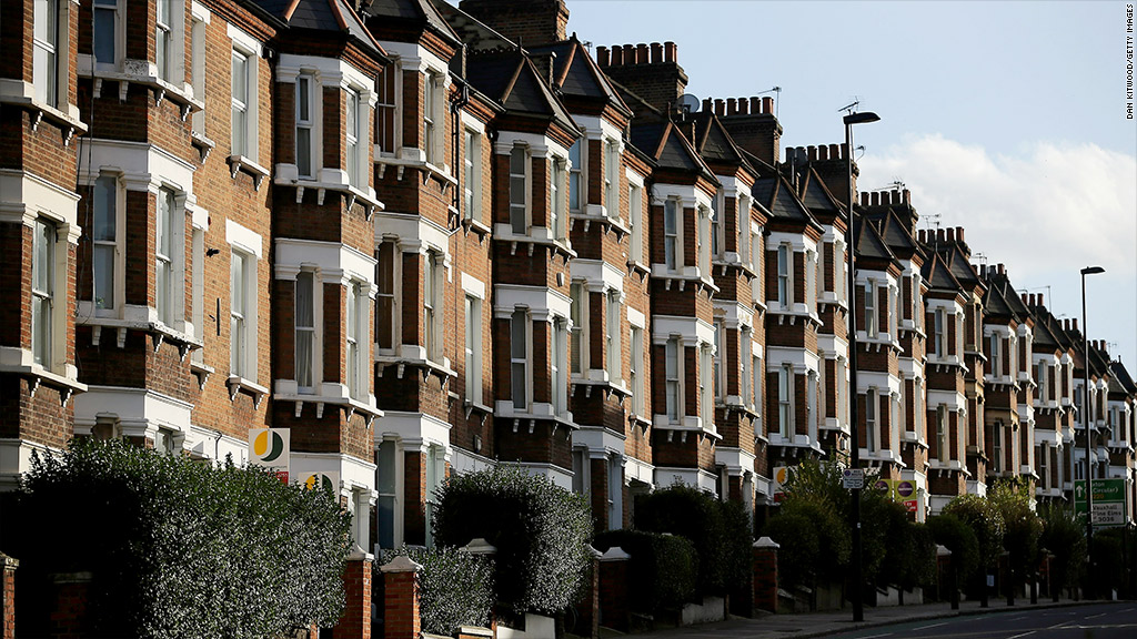 london row houses