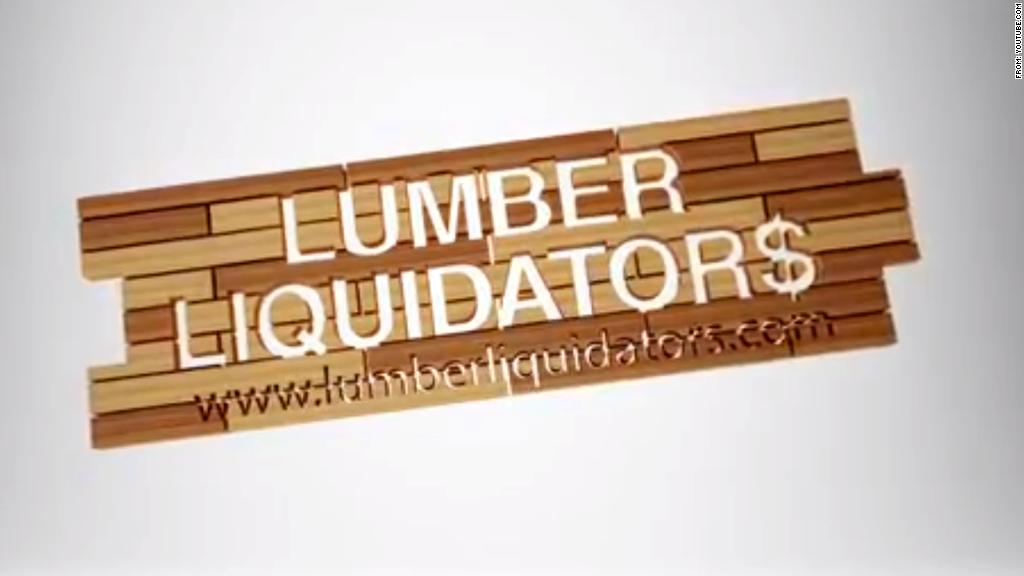 Stock tumbles after raid of Lumber Liquidators