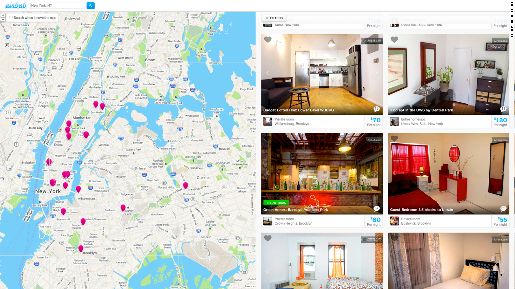 new york airbnb rentals 