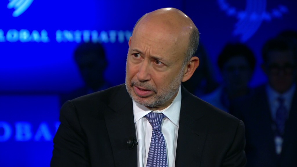 Blankfein: Shutdown threat is bad policy