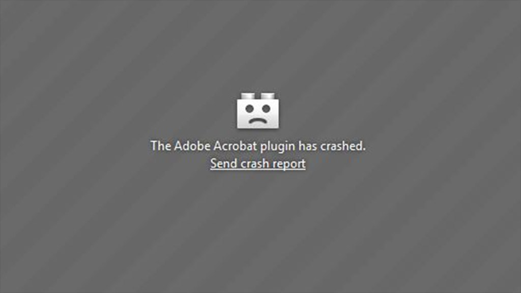 adobe crash