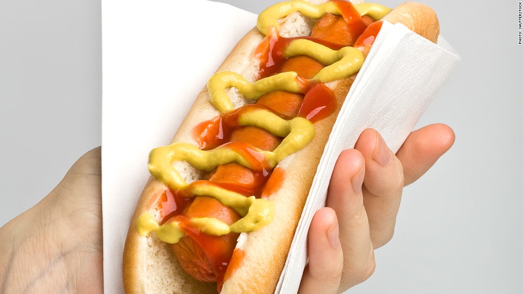 Here's what goes into your hot dog