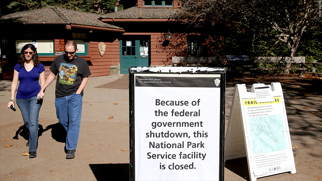 national park shutdown