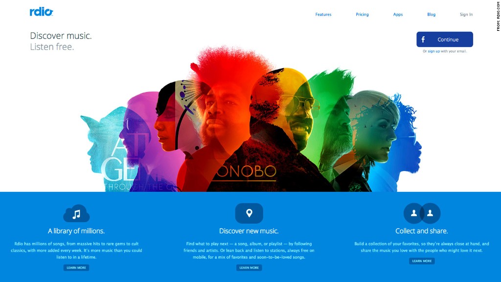 rdio online music