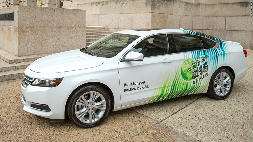 chevrolet impala sedan bifuel cng