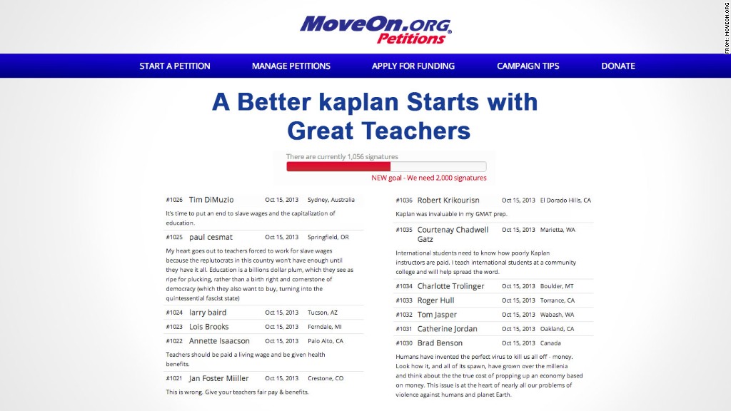 kaplan teachers 